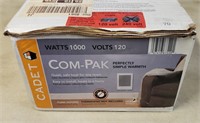 New in Box 1000 Watt, 120 Volt Wall Heater