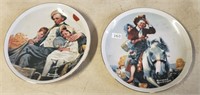 Two Collectible Plates, "Summer Carnival" and