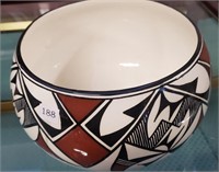Very Nice Native American Bowl, Approximately 8.5"