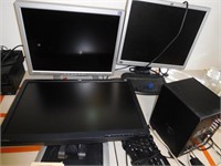 COMPUTER MONITORS AND OTHER MISC ITEMS