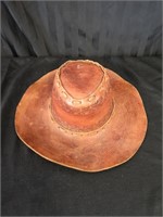 Vintage Leather Hat