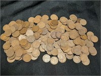 1936 Canadian Pennies - 210 Pennies all 1936