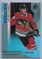 Victor Ejdsell SP Game Used Rookie /295