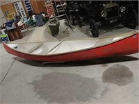 Canada fiberglass canoe