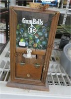 Gum Ball machine w/ marbles