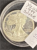 Liberty .5oz .999 Silver