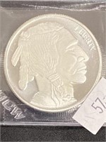 1 Oz .999 Fine Silver Buffalo