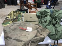 DUFFEL BAGS AND MISC