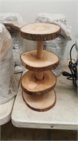 David Tutera Wood Cupcake Stands