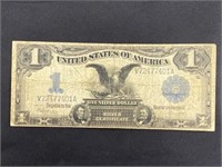 1899 Black Eagle Silver Certificate, Blue Seal