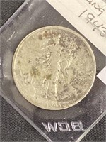 1943-s Walking Liberty Silver Half Dollar