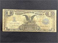 1899 Black Eagle Silver Certificate, Blue Seal
