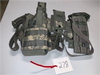CAMO GUN HOLSTER AND MISC