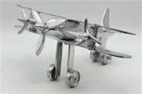 Handcrafted in India Metal Airplane