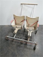 Antique Twin Stroller
