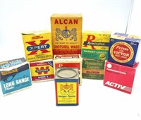 Vintage Shell, Wad and Powder Boxes