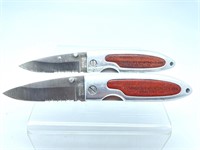 (2) Pocket Knives Lynbrooke Sporting Clays