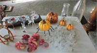 Shakers, Candlesticks, Halloween Decorations