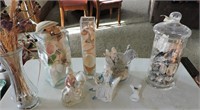 Selection Vases & Shells, Figurines