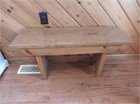 Vintage Pine Bench 36"x12x18