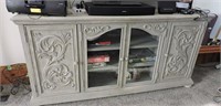 Nicely Painted Entertainment Cabinet