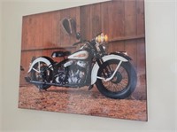 Harley Davidson Print 20"x16