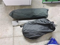4 Man Tent, Poles, Rain Cover