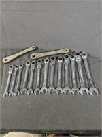 Set of SAE Gear Wrenches