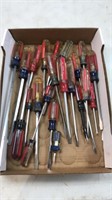 More Craftsman flat screwdrivers than any one