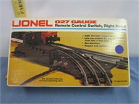 Lionel O27 Gauge Switch