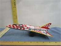 Friction Tin Toy Jet