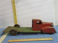 Early Toy Farm Truck Missing Wheel