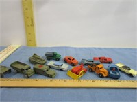Miniature Die Cast Army Trucks & Cars