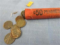 Roll of Wheat Pennies
