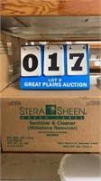 Case of Stera Sheen Sanitizer