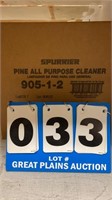Case of Spurrier All Purpose Cleaner