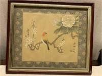 Oriental Bird Watercolour