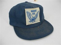 Vintage Snapback Trucker Hat - Hawk. Co Patch