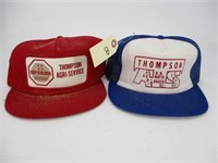 Vintage Snapback Trucker Hat - Lot (2) Thompson Pa