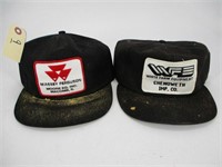 Vintage Snapback Trucker Hat - Lot (2) White & MF