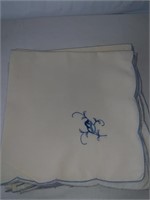 8 Linen Vintage Napkins
