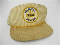 Vintage Snapback Trucker Hat - PGA National Patch