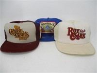 Vintage Snapback Trucker Hat - Lot (3) Country Mus