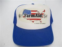 Vintage Snapback Trucker Hat - Farm Aid