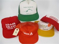 Vintage Snapback Trucker Hat - Lot (5) Printed Mis