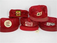 Vintage Snapback Trucker Hat - Lot (5) Farm Seed P