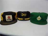 Vintage Snapback Trucker Hat - Lot (3) Farm Seed P
