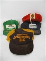 Vintage Snapback Trucker Hat - Lot (4) Patch & Pri
