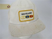 Vintage Snapback Trucker Hat - Odd Fellows Patch