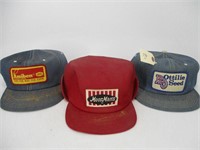 Vintage Snapback Trucker Hat - Lot (3) Patch